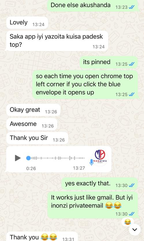 Client message 12