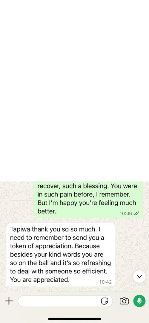 Client message 13