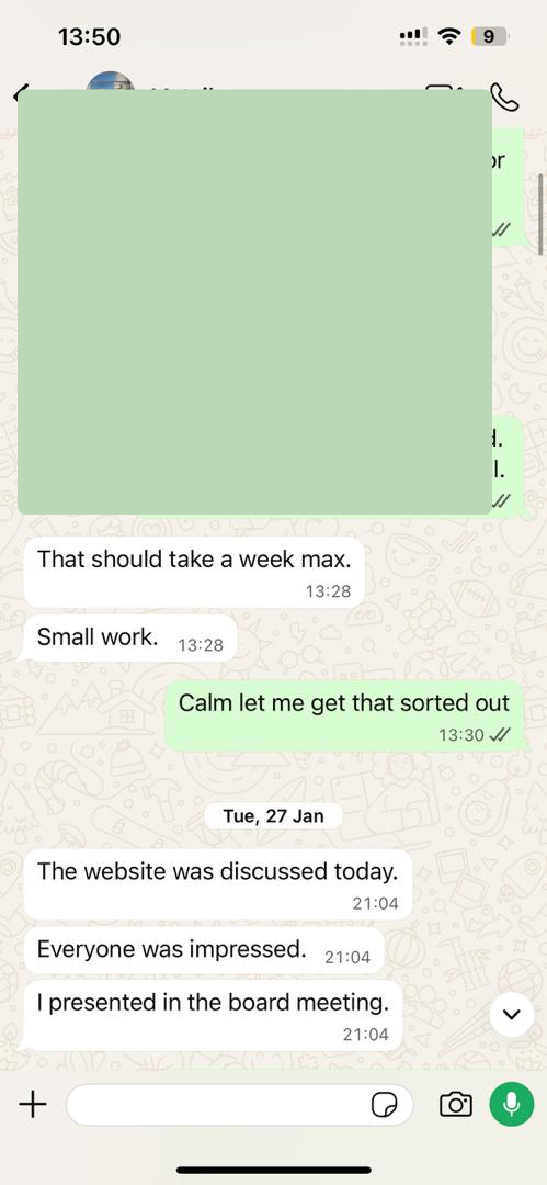 Client message 17