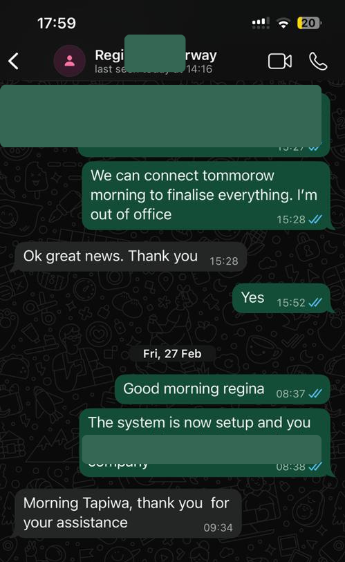 Client message 5