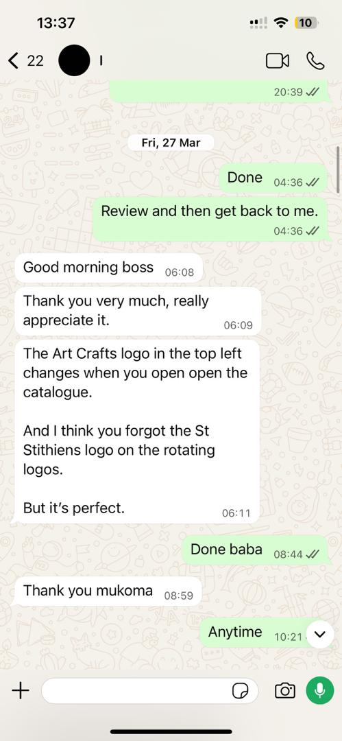 Client message 8